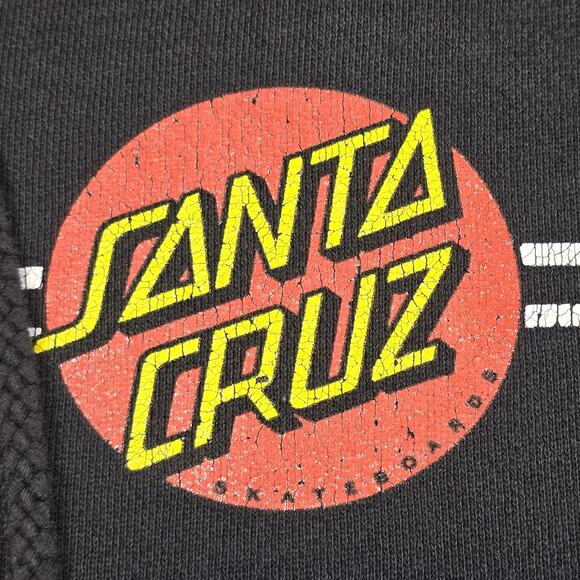 Santa Cruz Skateboards Hoodie- Men’s Small, Damaged Condition -See All Pictures - Picture 9 of 10